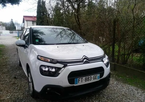 Citroen C3 cena 29999 przebieg: 12000, rok produkcji 2020 z Brwinów małe 37